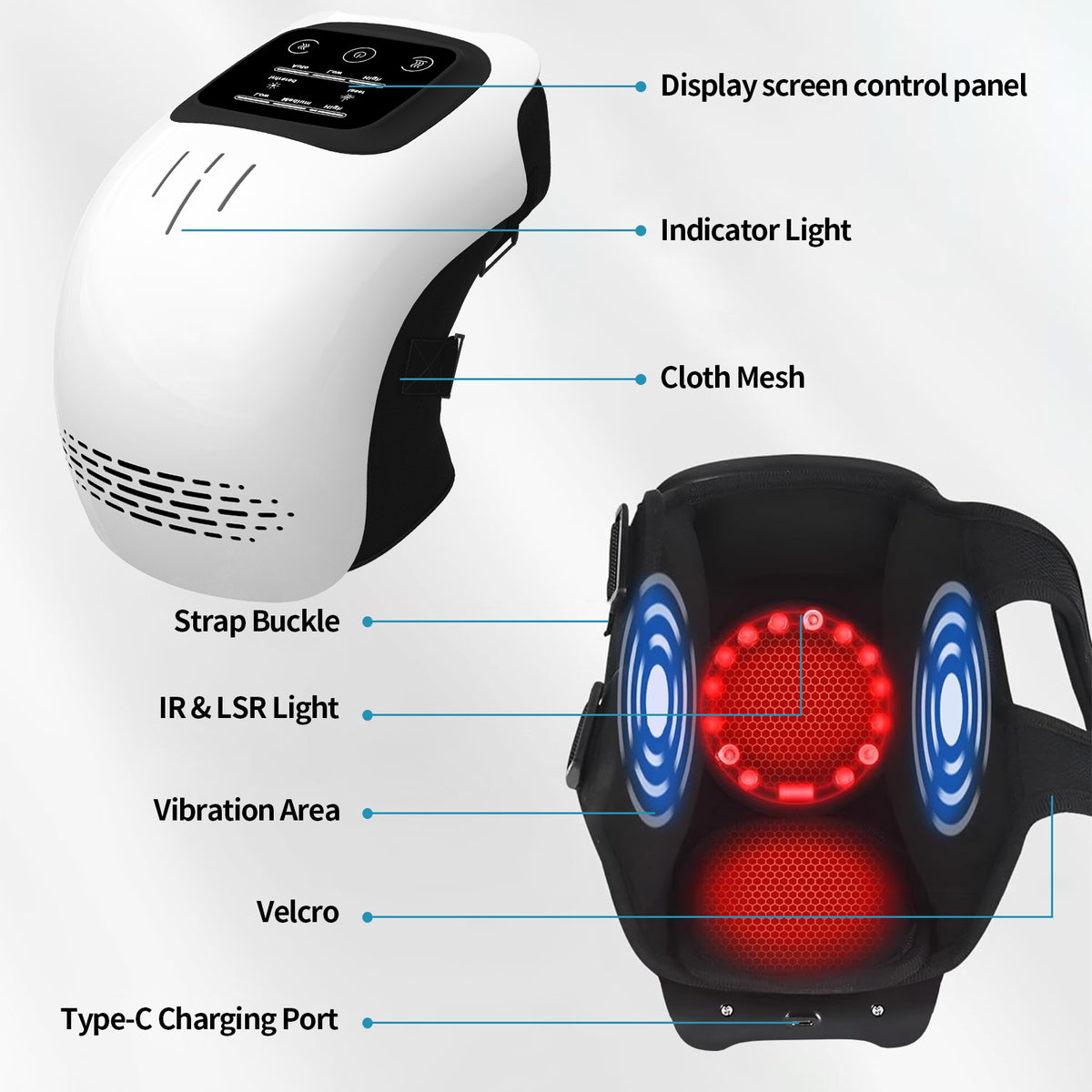 Intelligent Electric Heating Knee Massager